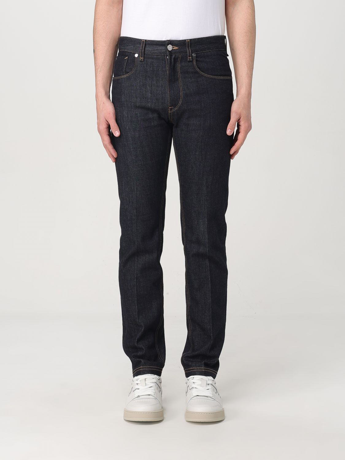 Fendi Jeans Men Blue