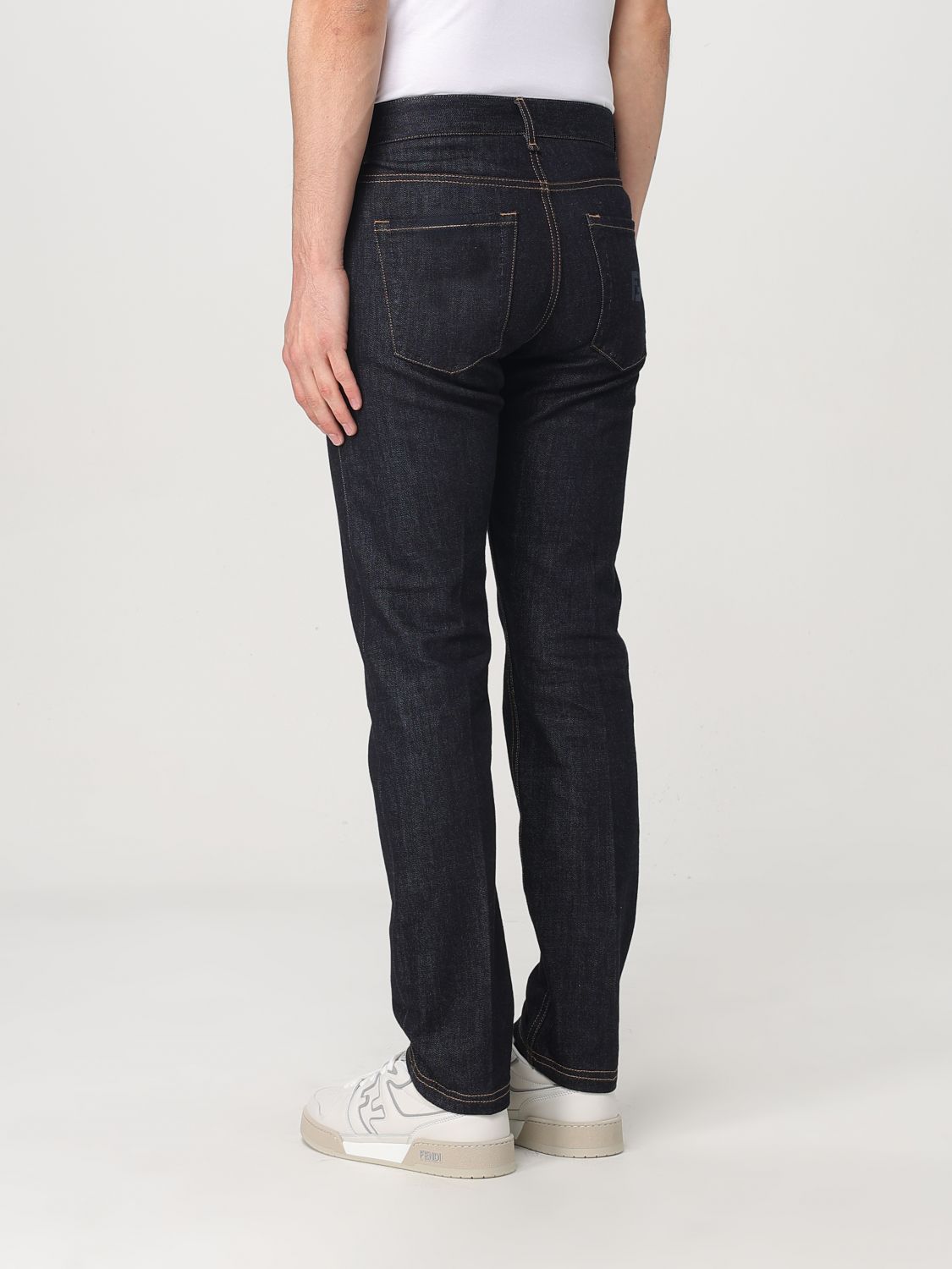 Fendi Jeans Men Blue