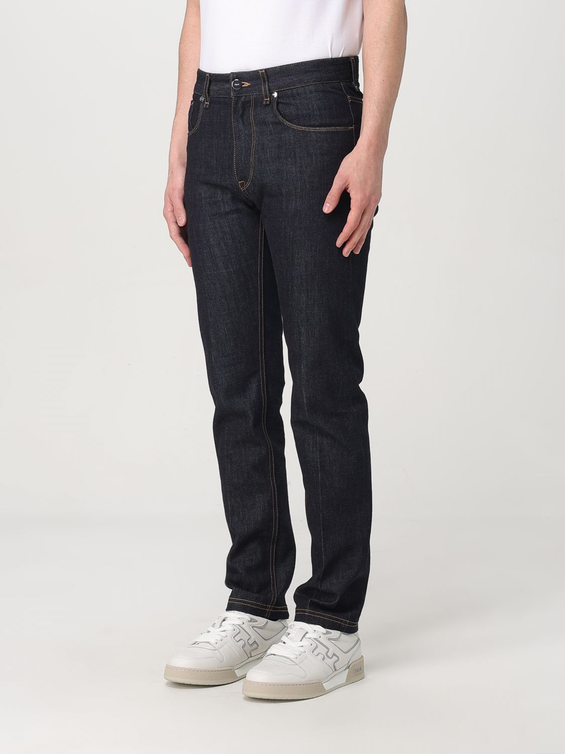 Fendi Jeans Men Blue