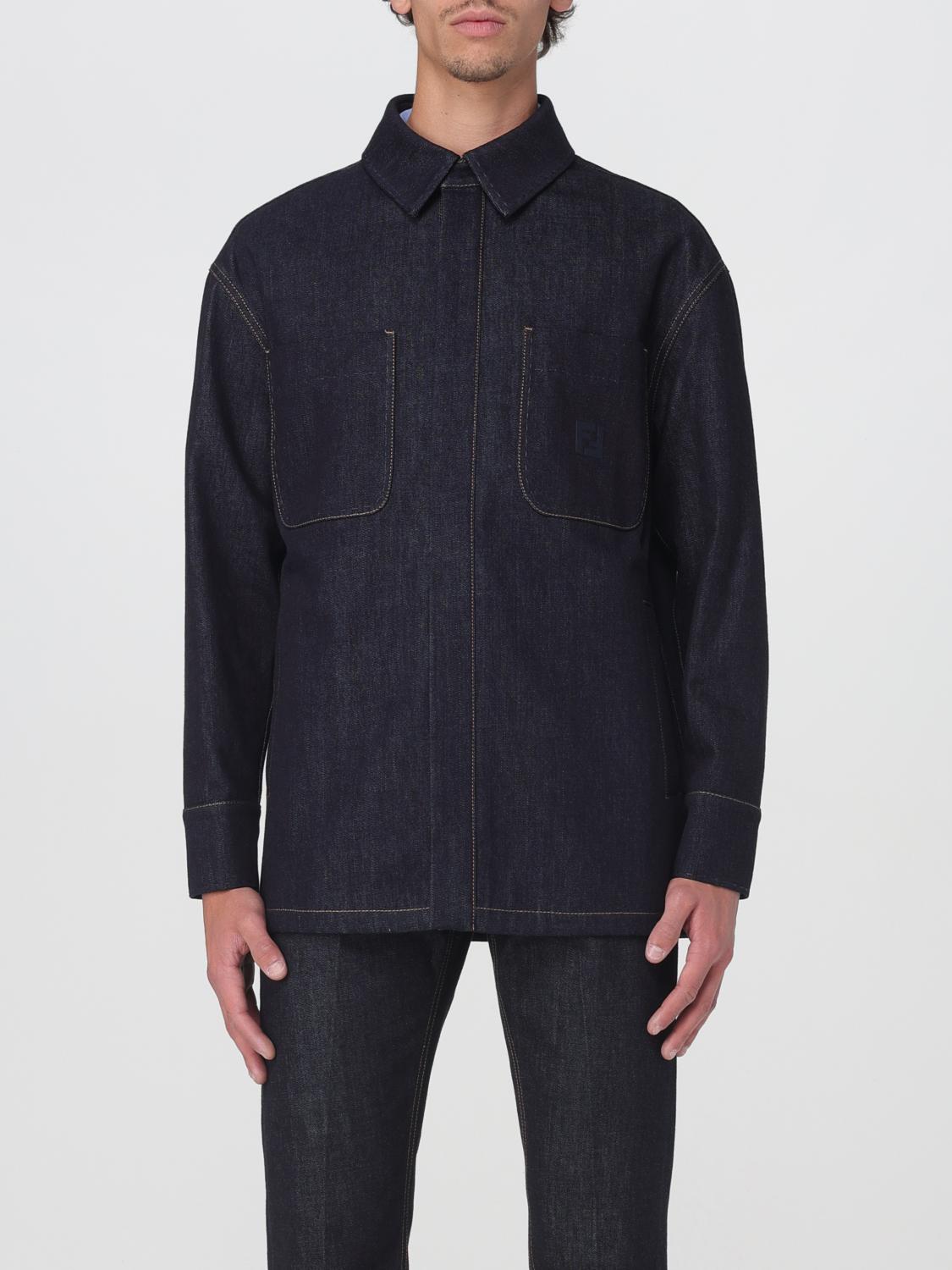 Fendi Jacket Men Indigo
