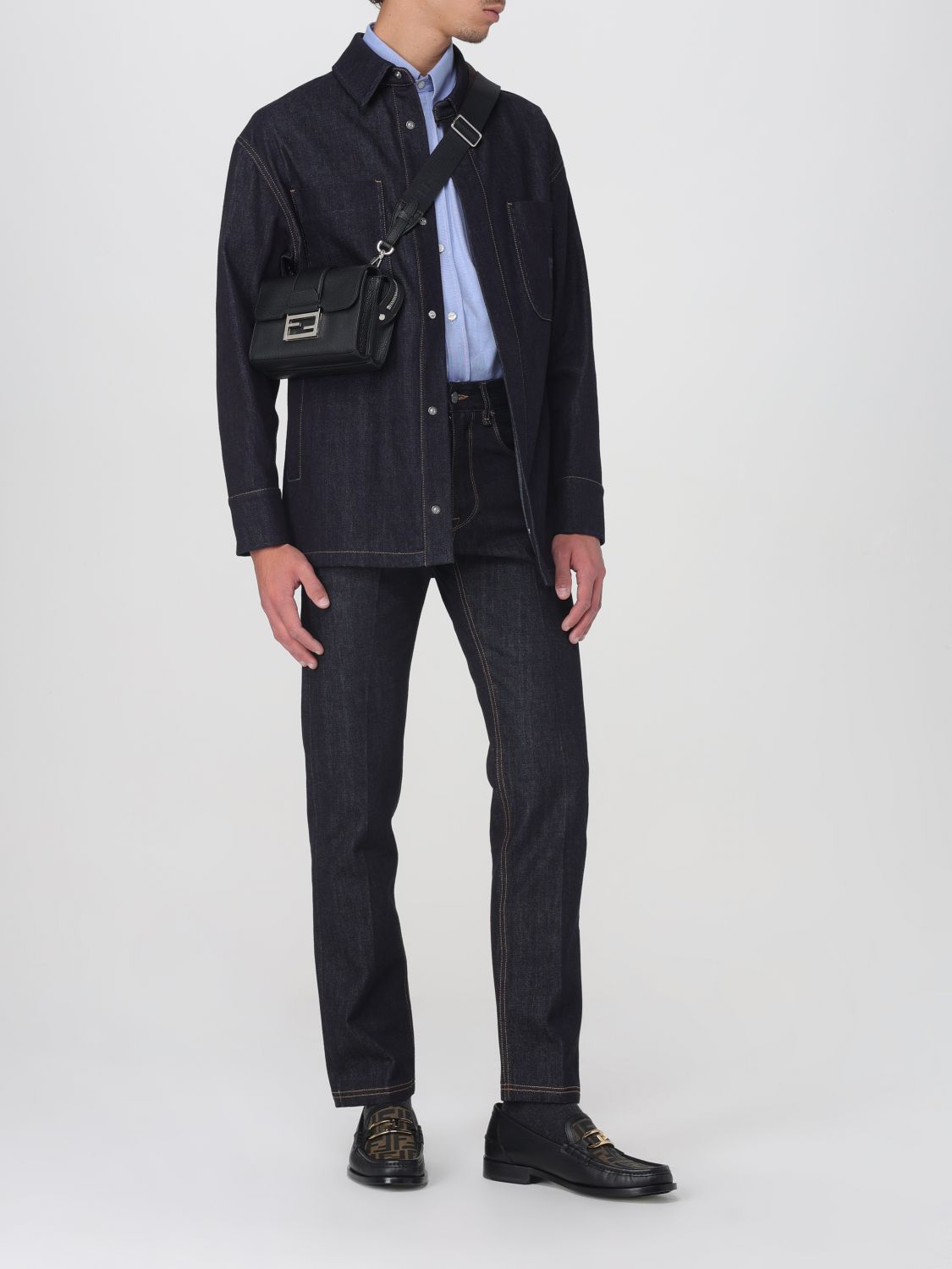 Fendi Jacket Men Indigo