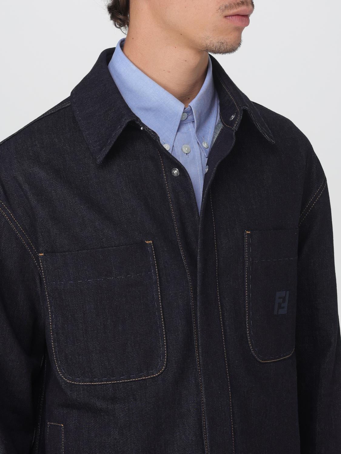 Fendi Jacket Men Indigo