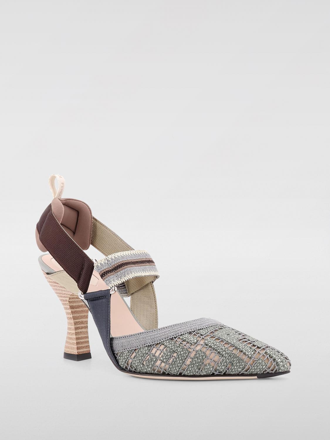 Fendi Pumps Woman Blue