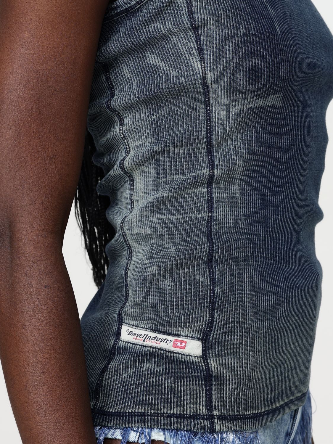 Diesel Top Woman Blue