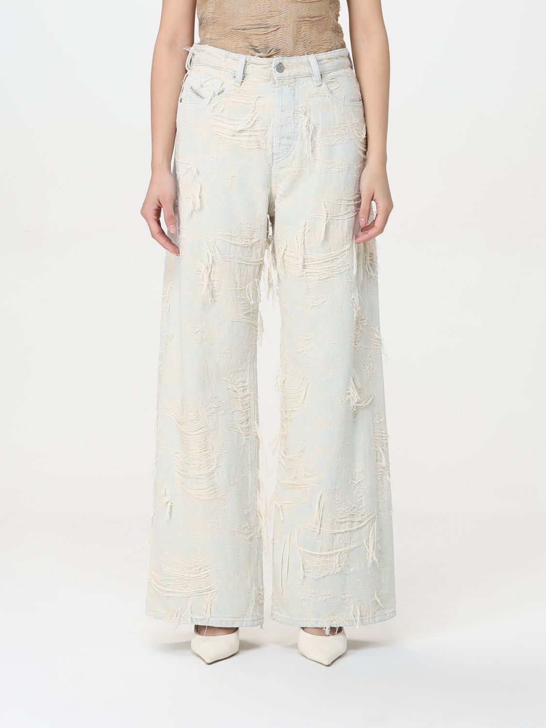 Diesel Jeans Woman Beige