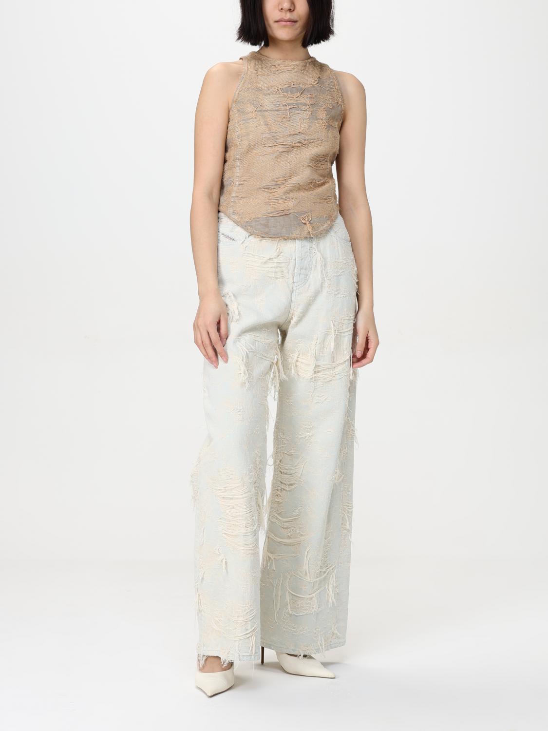 Diesel Jeans Woman Beige
