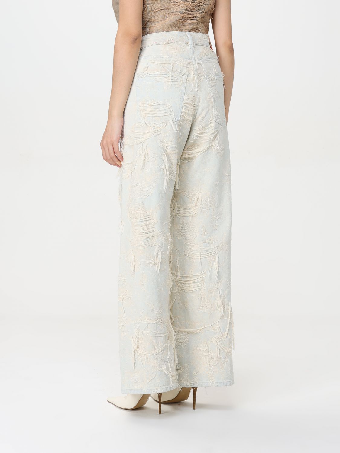 Diesel Jeans Woman Beige