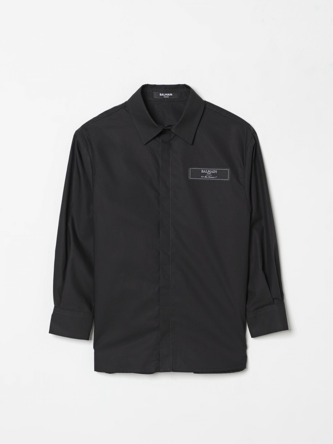 Balmain Shirt Kids Black