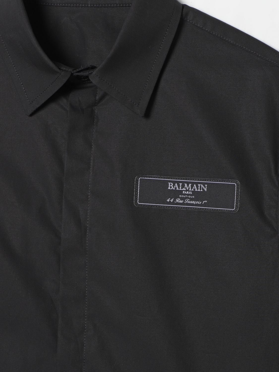 Balmain Shirt Kids Black
