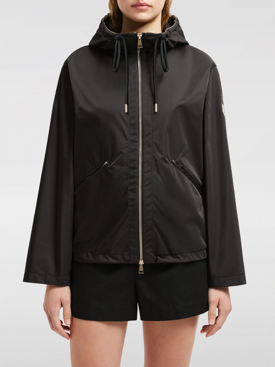 Moncler Jacket Woman Black