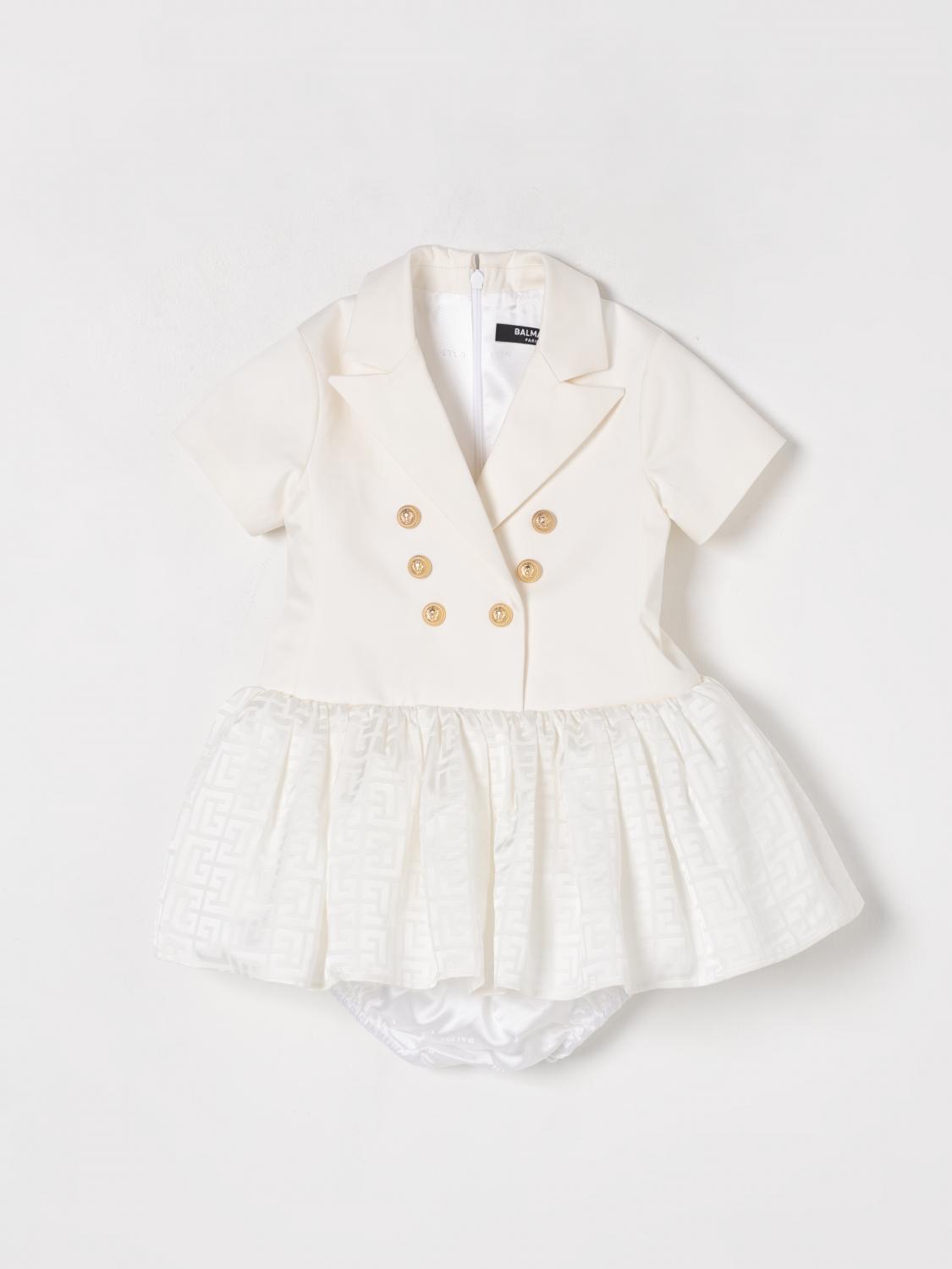 Balmain Romper Kids White