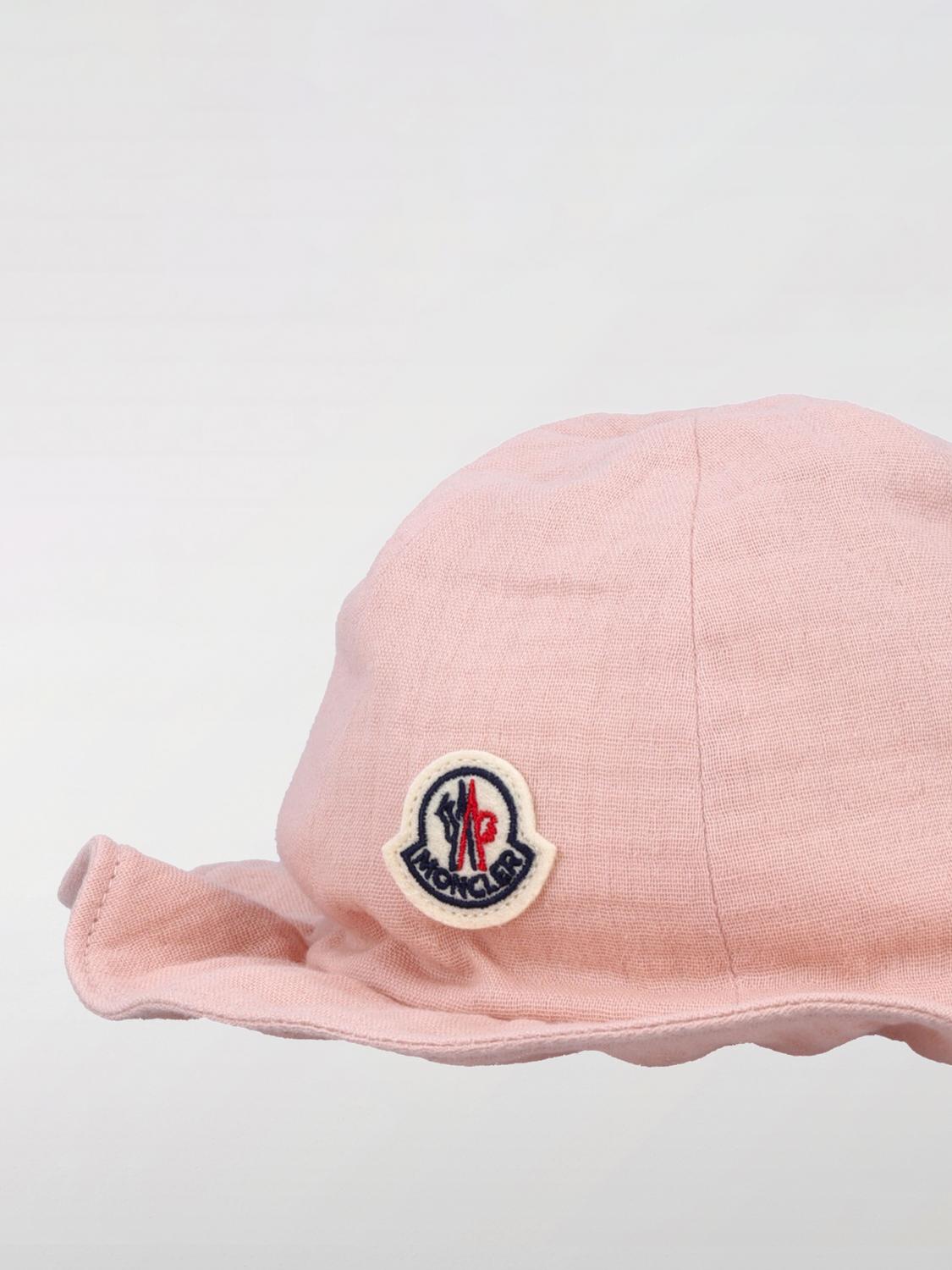 Moncler Girls' Hats Kids Pink