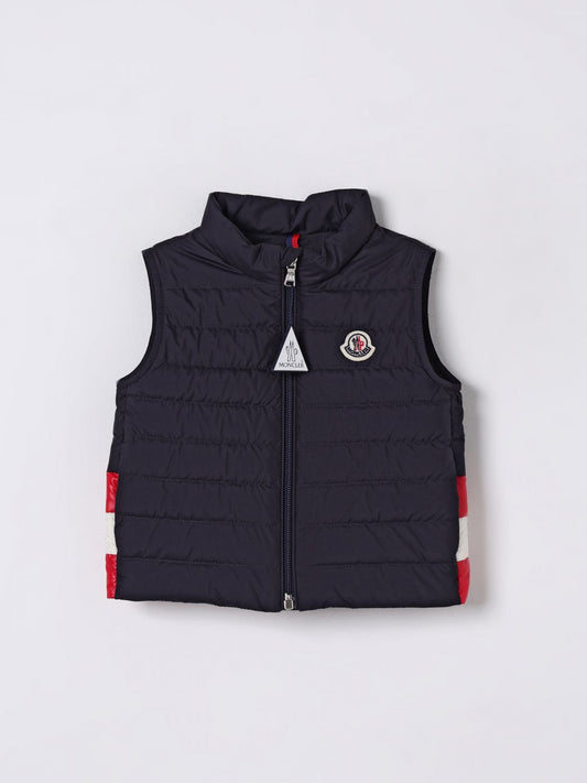 Moncler Waistcoat Kids Blue