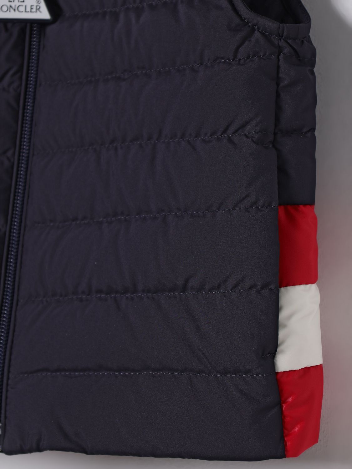 Moncler Waistcoat Kids Blue