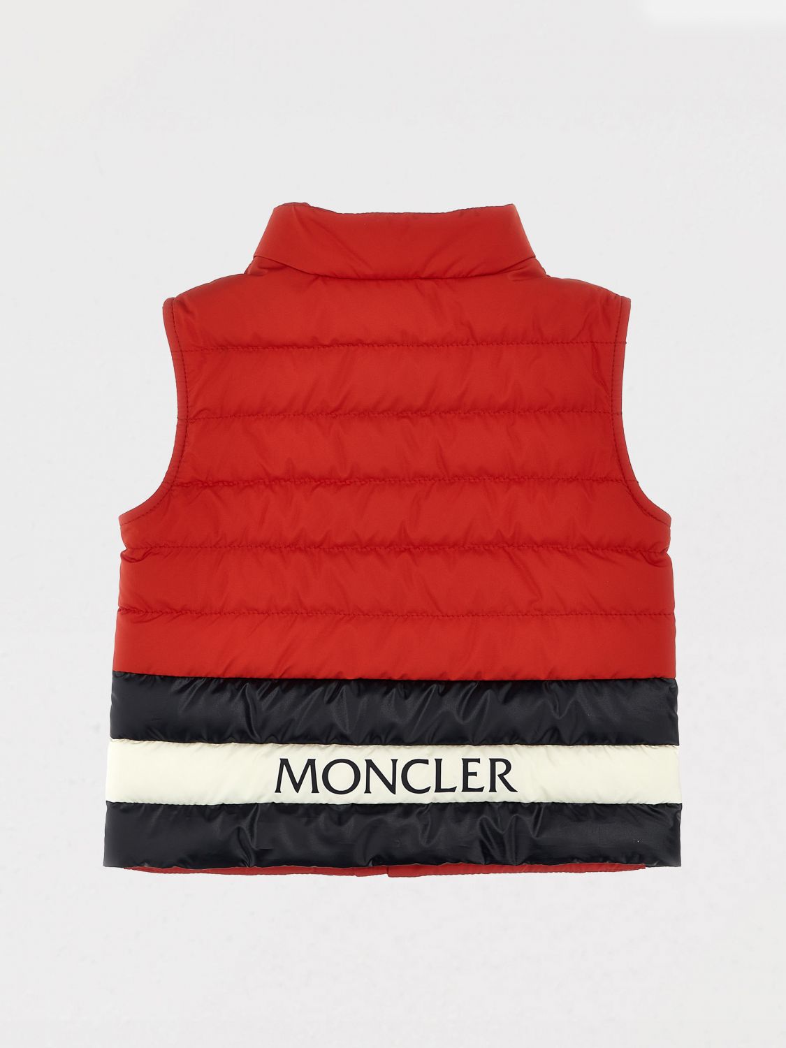 Moncler Waistcoat Kids Blue