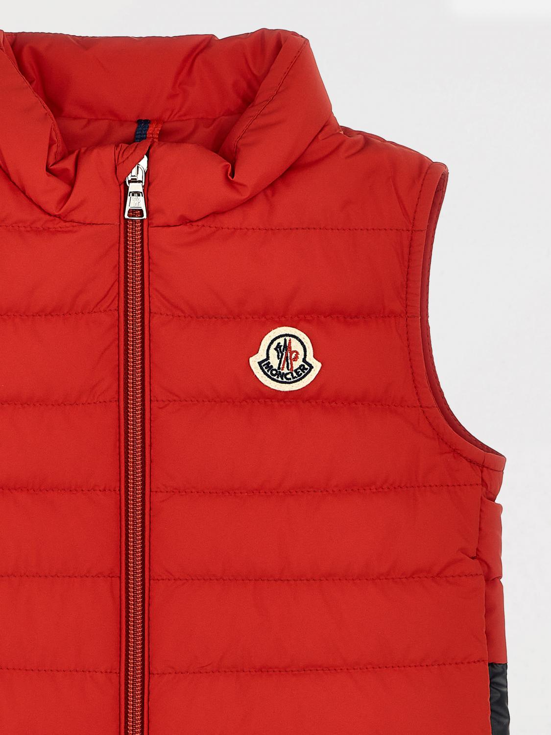 Moncler Waistcoat Kids Blue