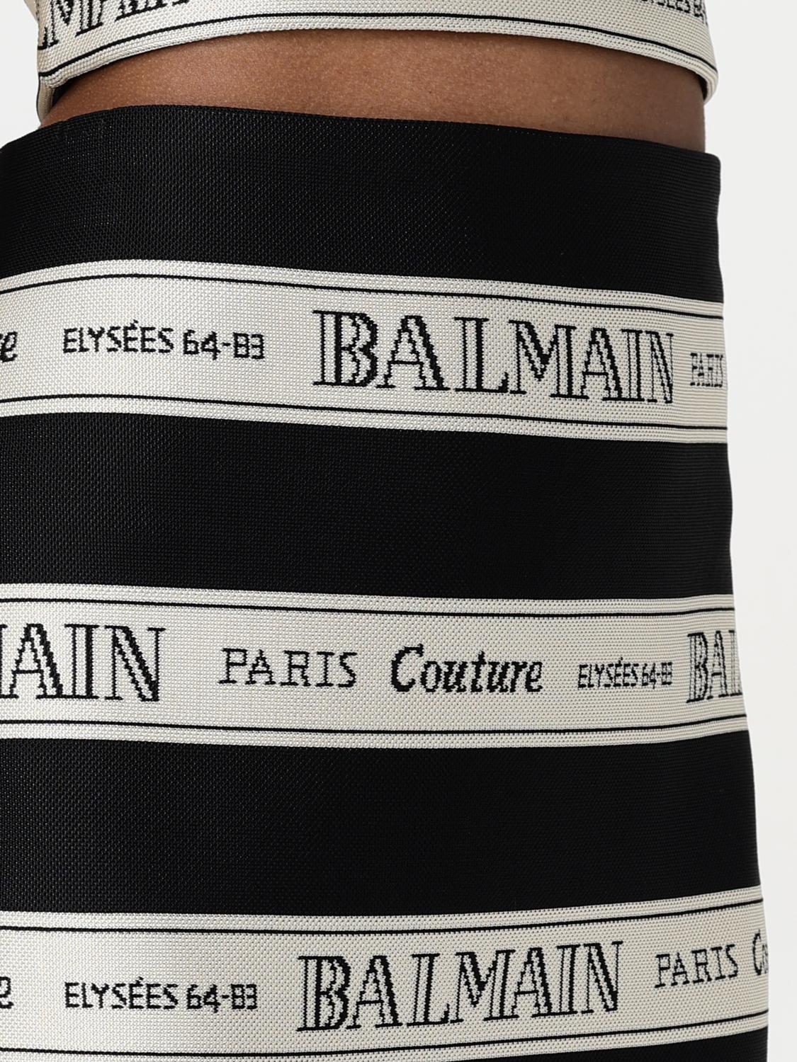 Balmain Skirt Woman Black