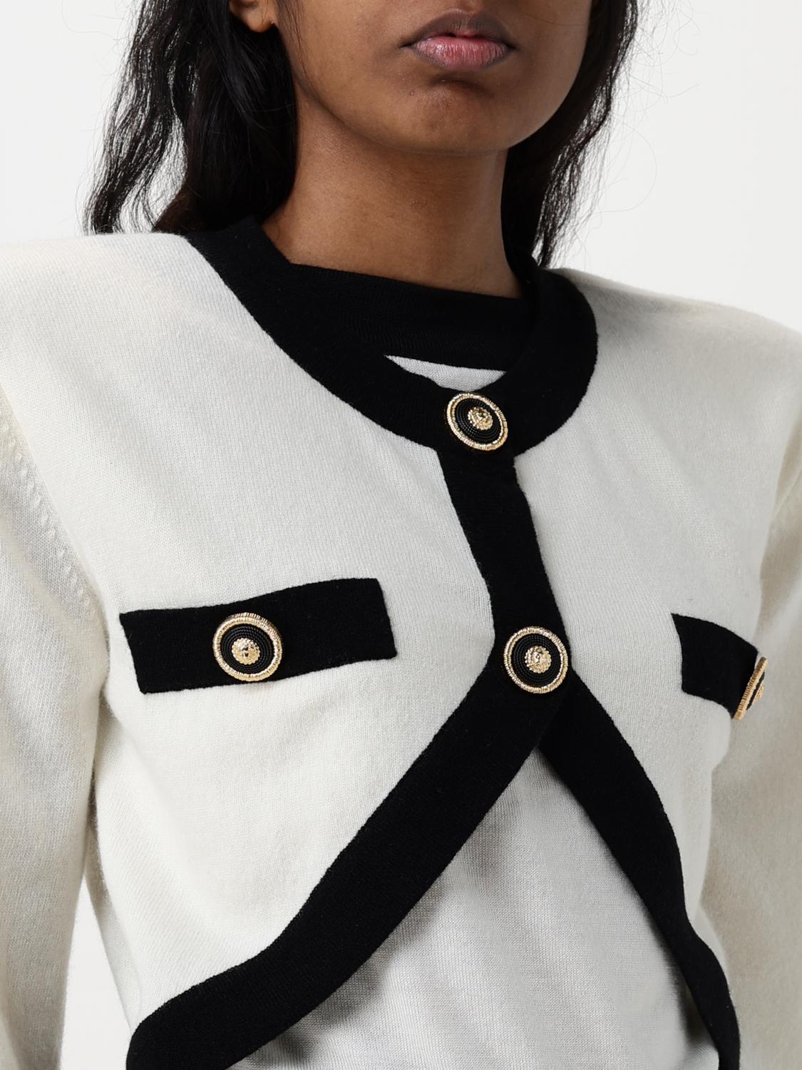 Balmain Cardigan Woman White