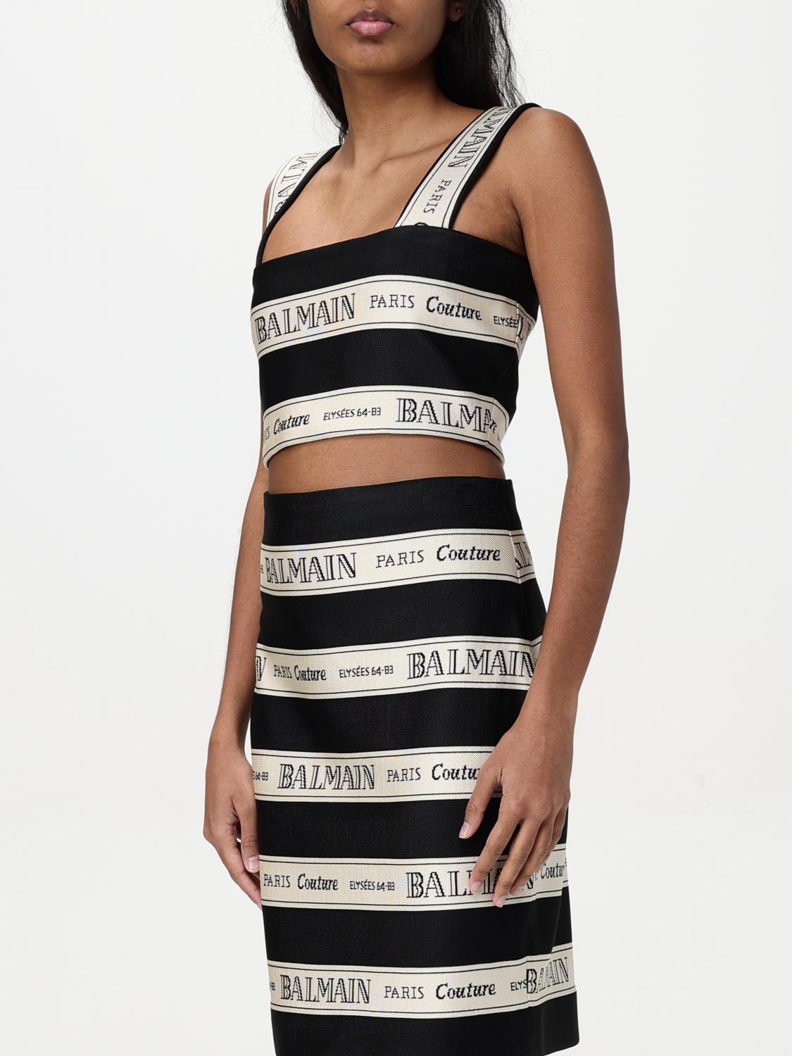 Balmain Top Woman Black