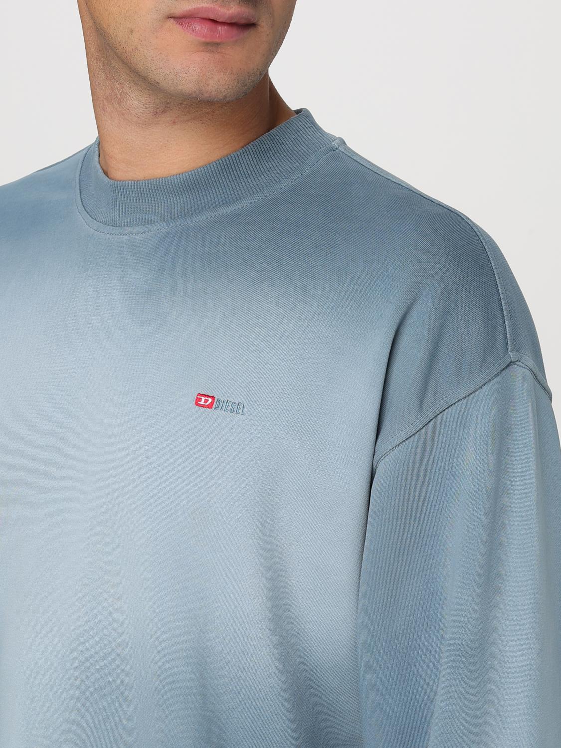 Diesel Sweatshirt Men Sky Blue