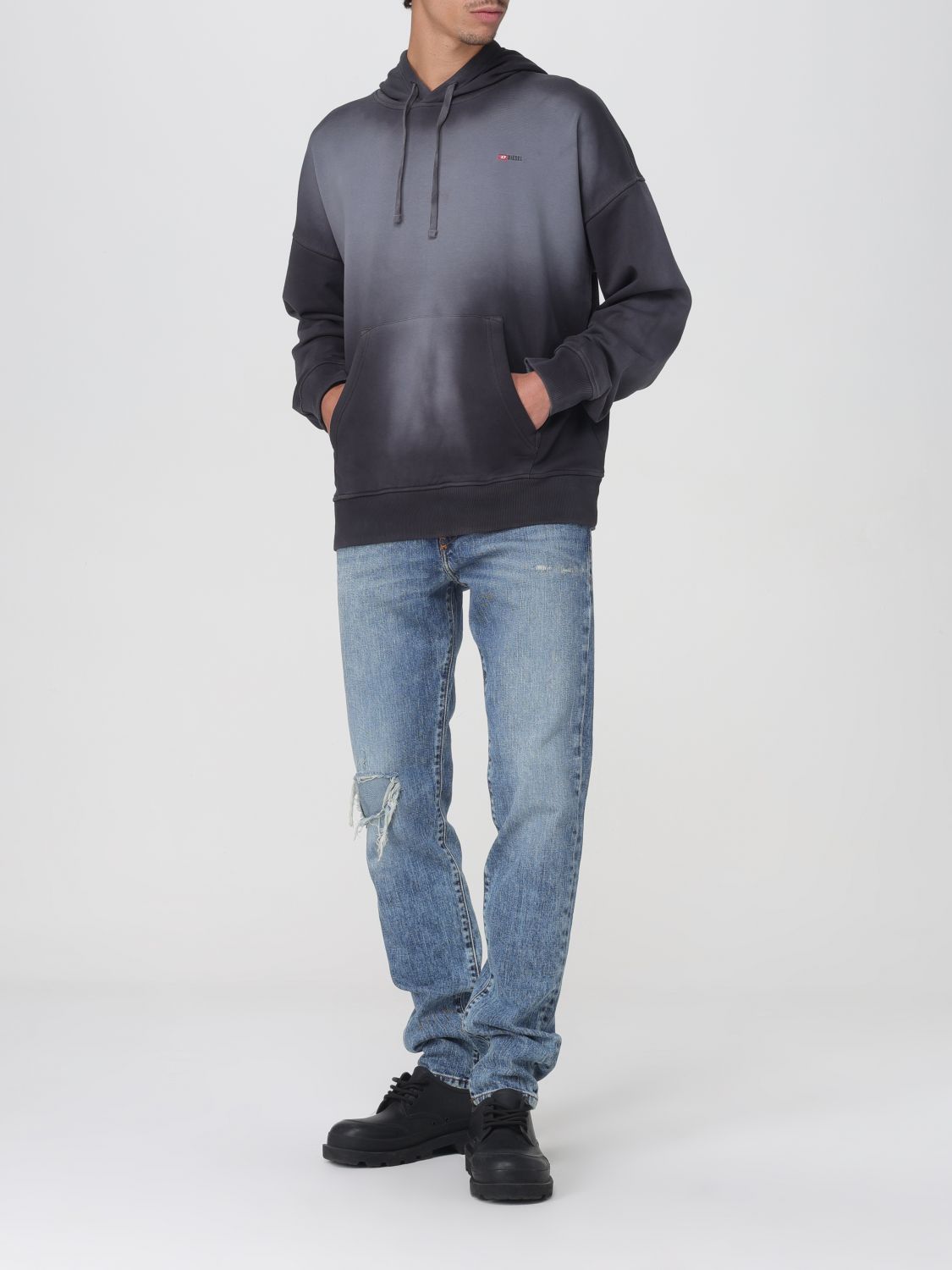 Diesel Sweatshirt Men Violet