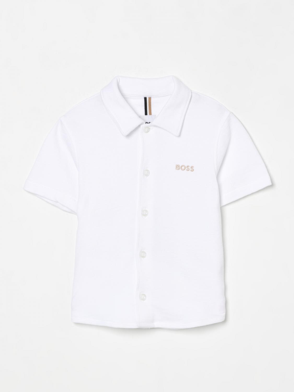 Boss Shirt Kids White