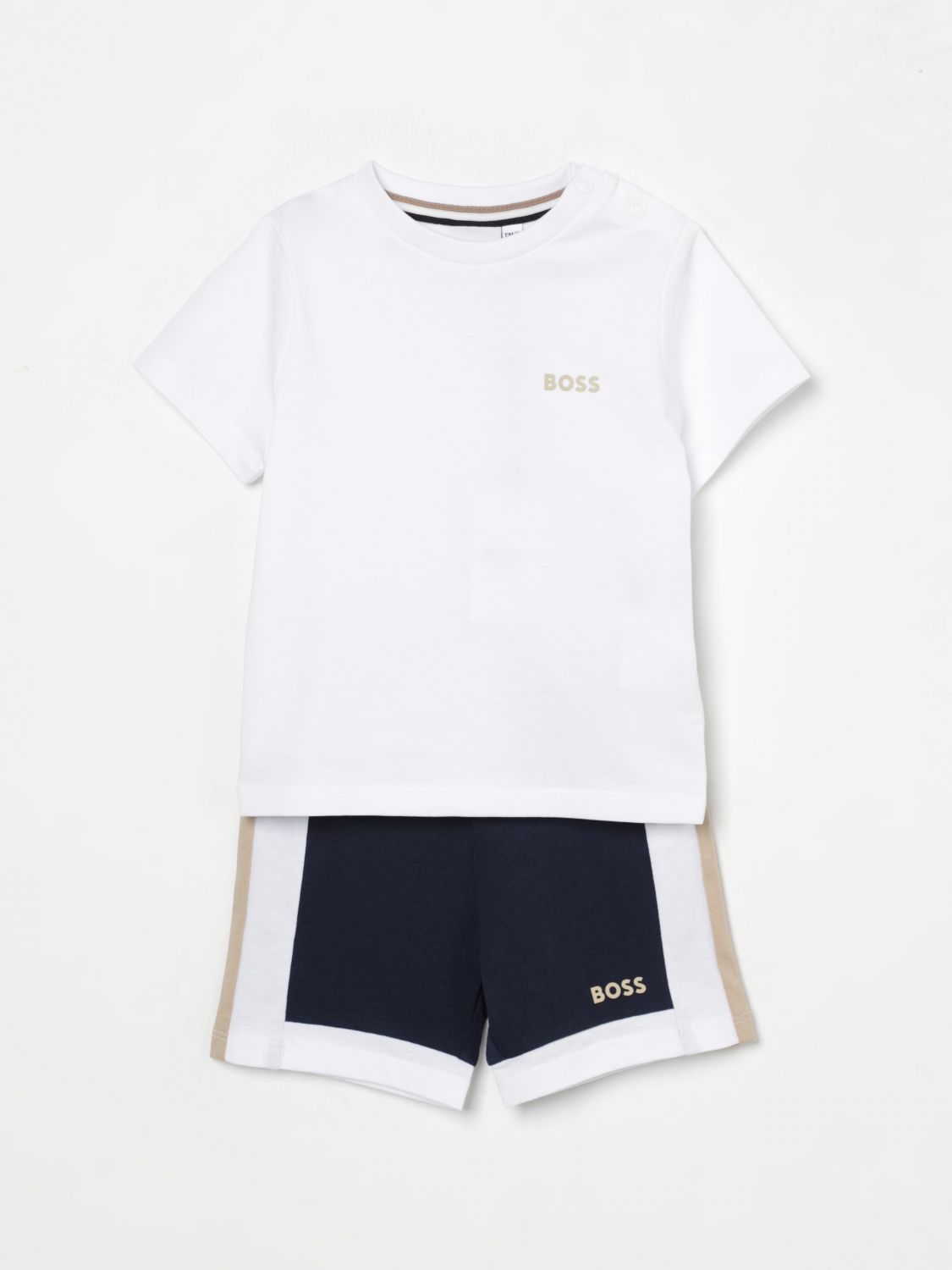 Boss Clothing Set Kids White
