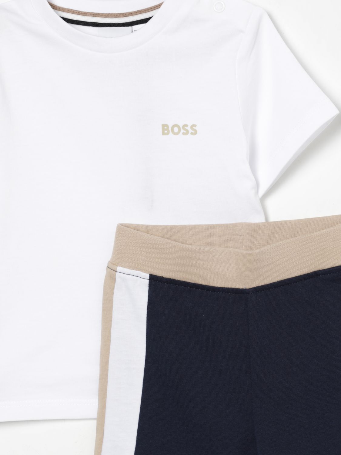 Boss Clothing Set Kids White