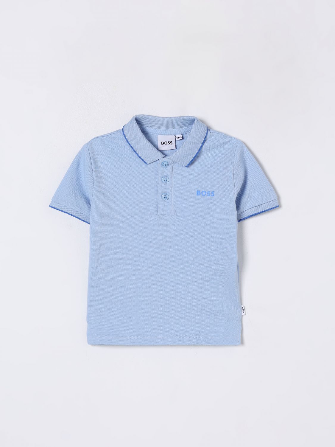 Boss T Shirt Kids Blue