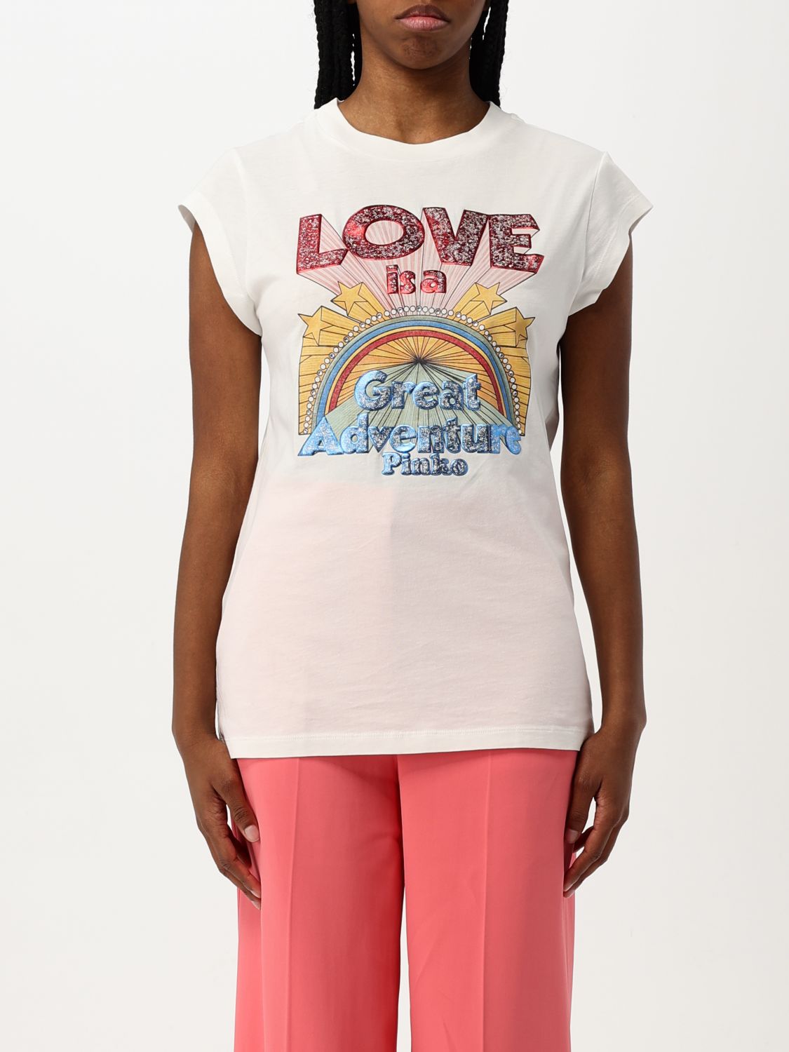 Pinko T Shirt Woman Green
