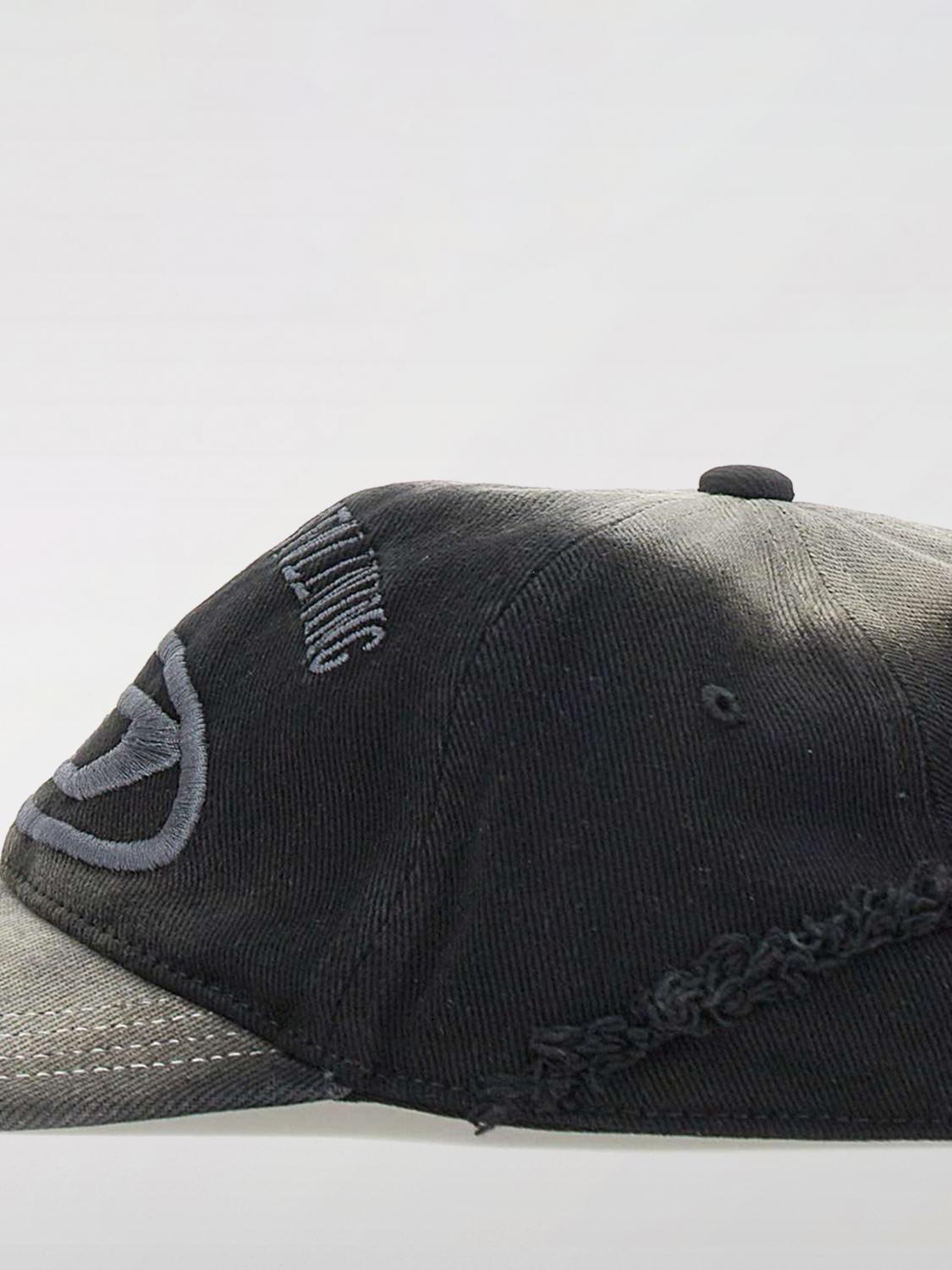 Diesel Hat Men Black