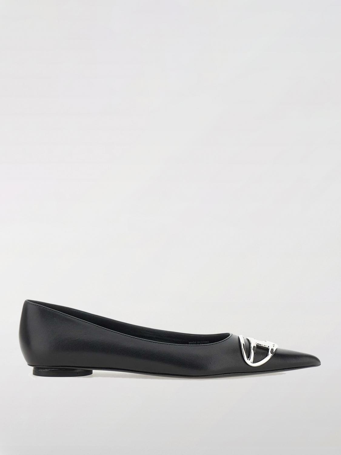 Diesel Ballet Flats Woman Black