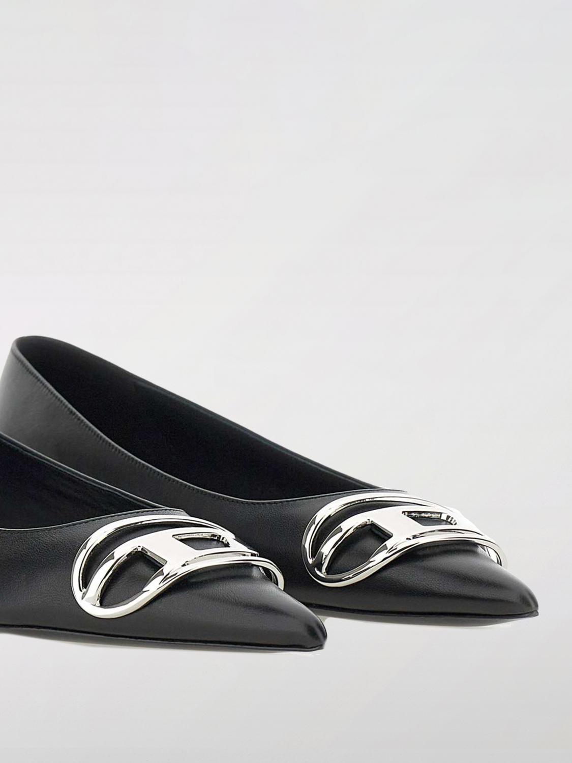 Diesel Ballet Flats Woman Black