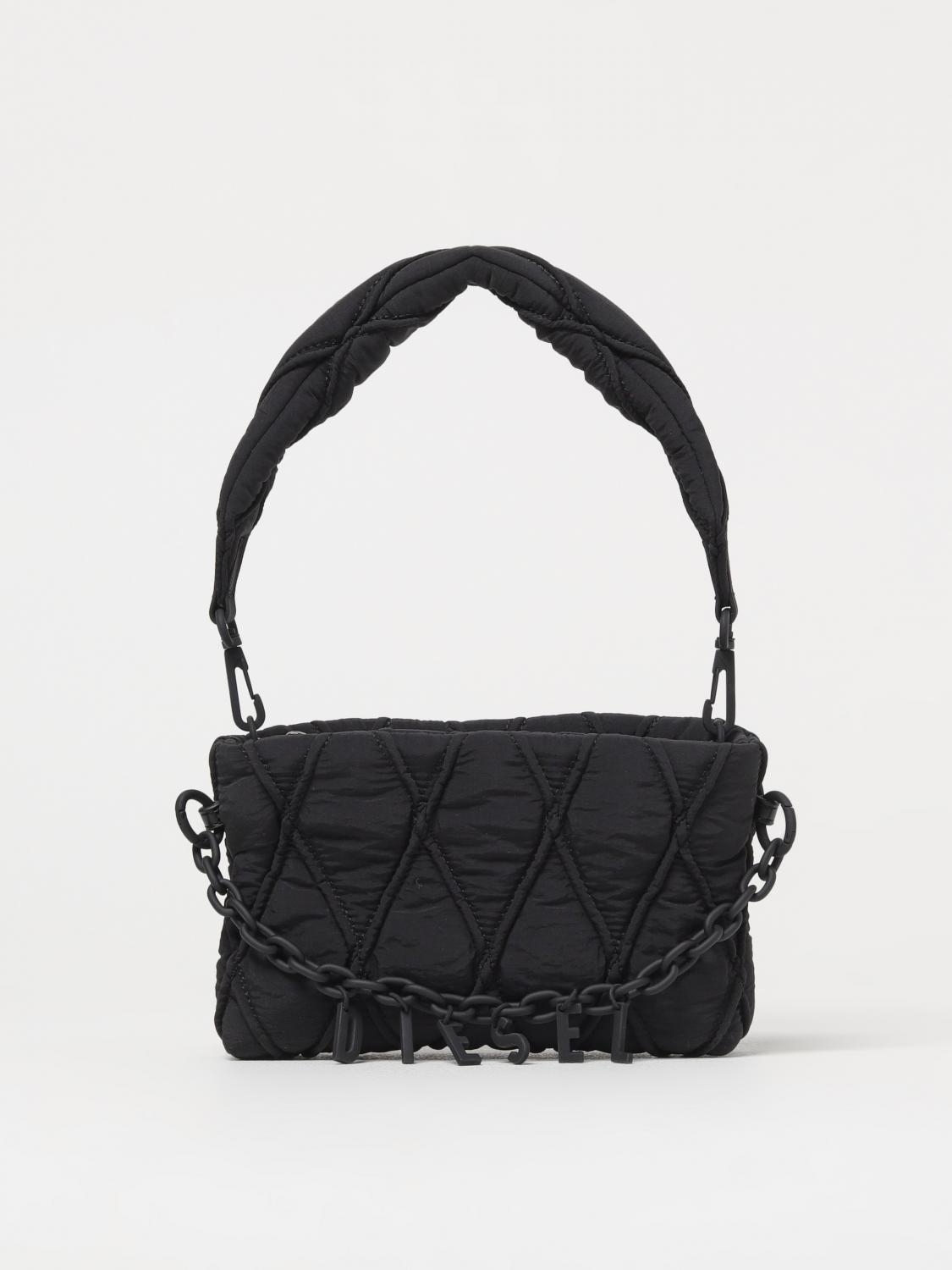 Diesel Shoulder Bag Woman Black