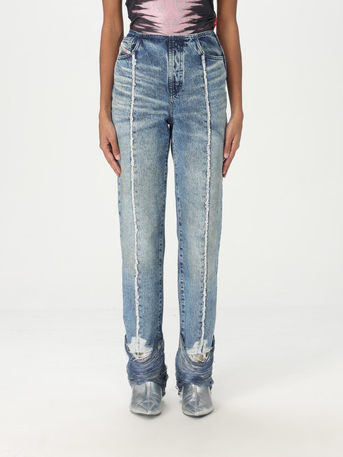 Diesel Jeans Woman Gnawed Blue