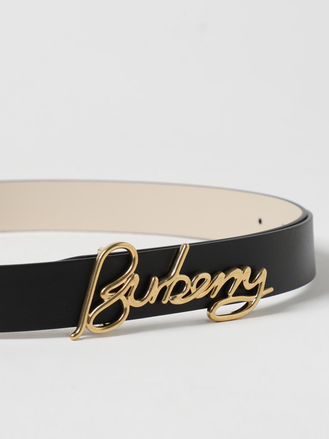Burberry Belt Woman Black