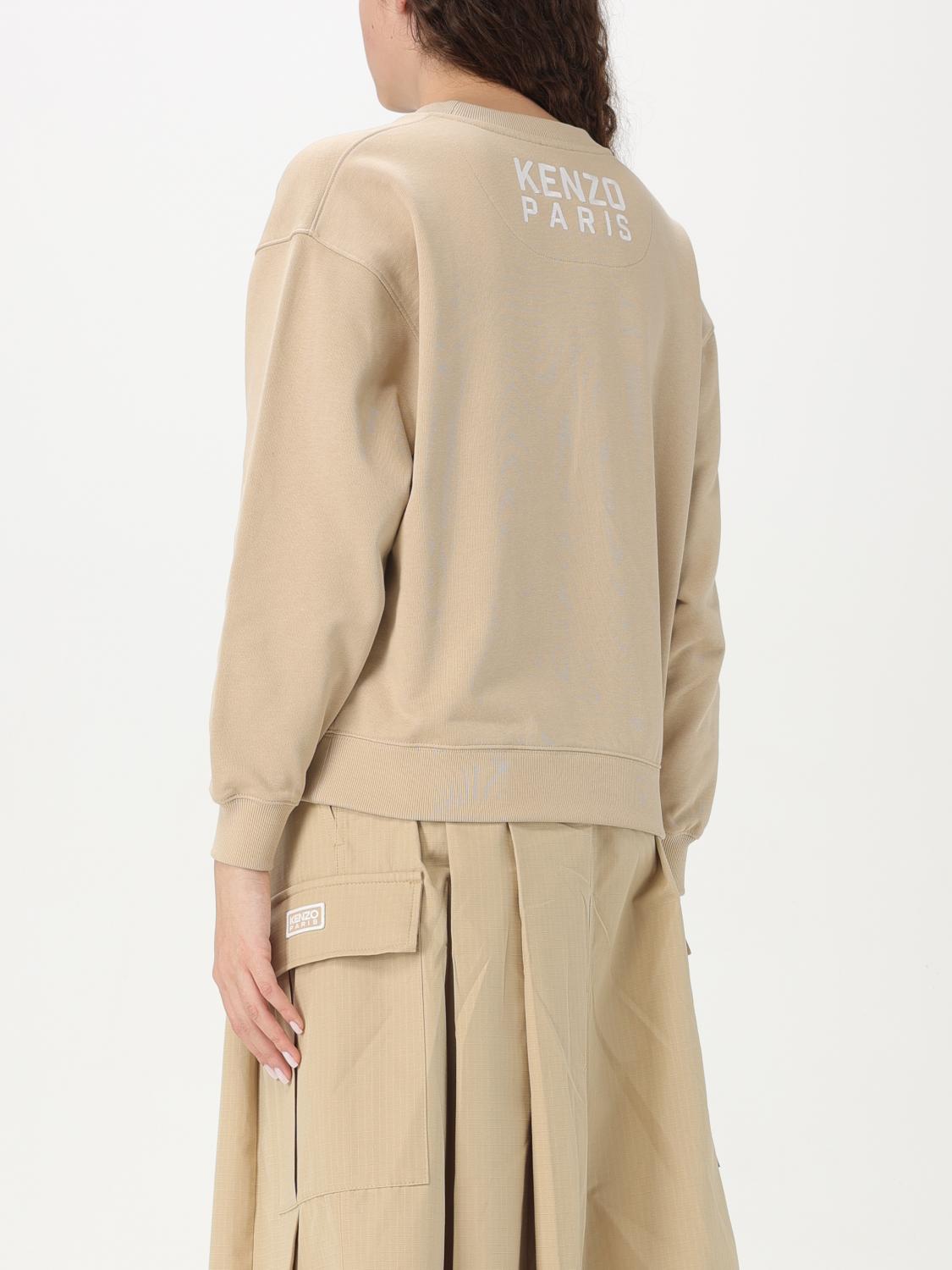 Kenzo Sweatshirt Woman Beige
