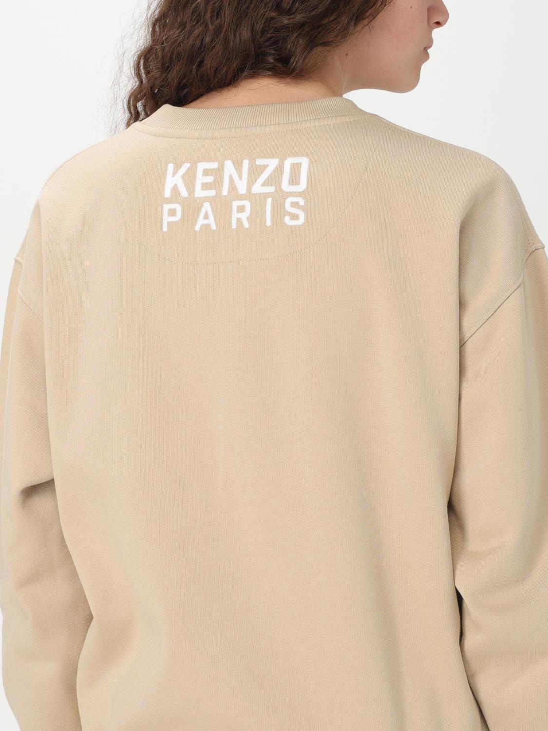 Kenzo Sweatshirt Woman Beige