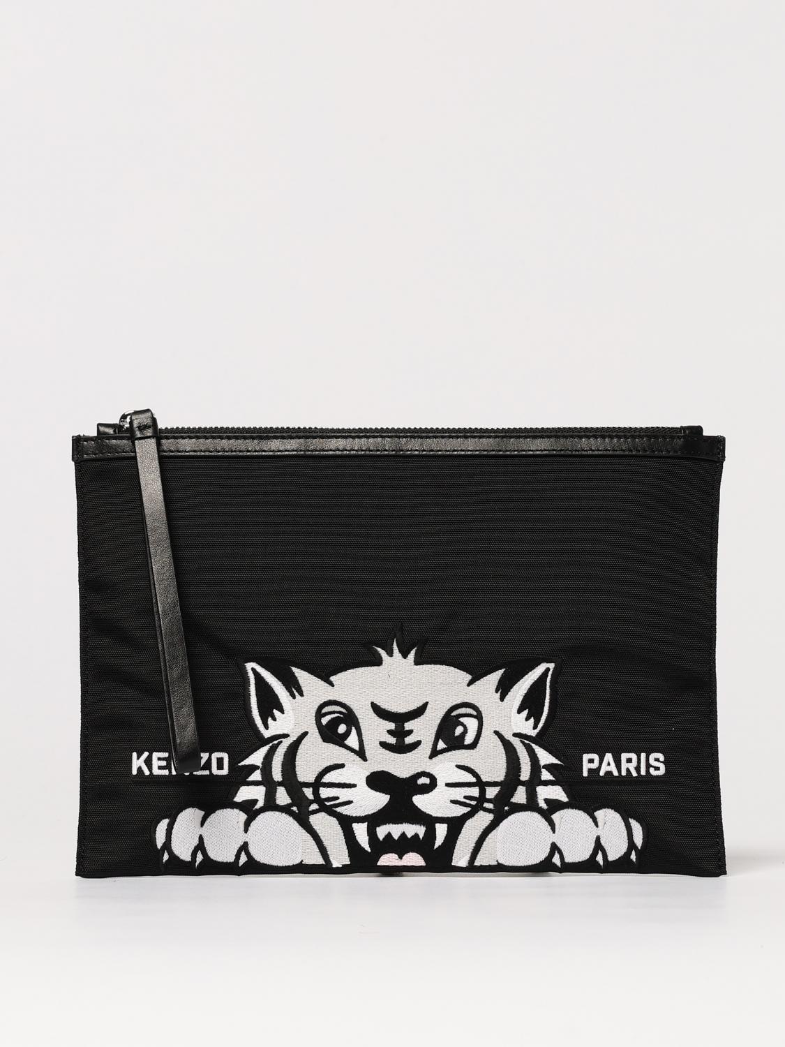 Kenzo Briefcase Men Black