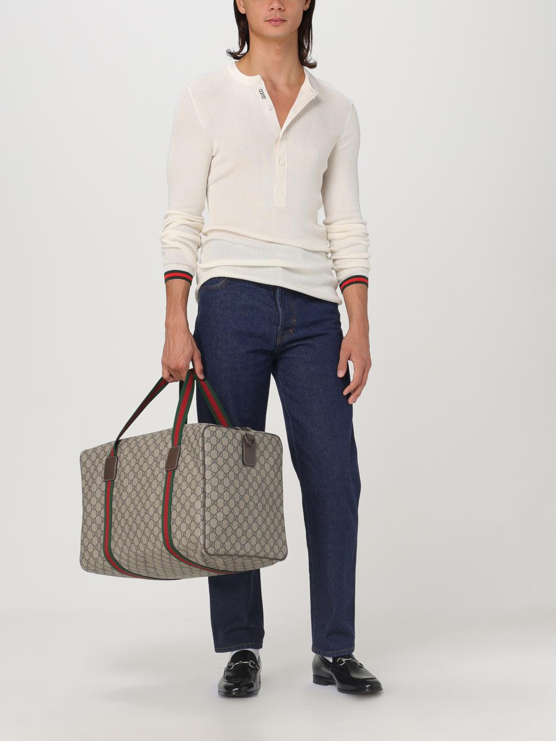 Gucci Travel Bag Men Beige