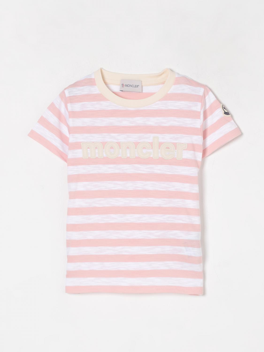 Moncler T Shirt Kids Pink