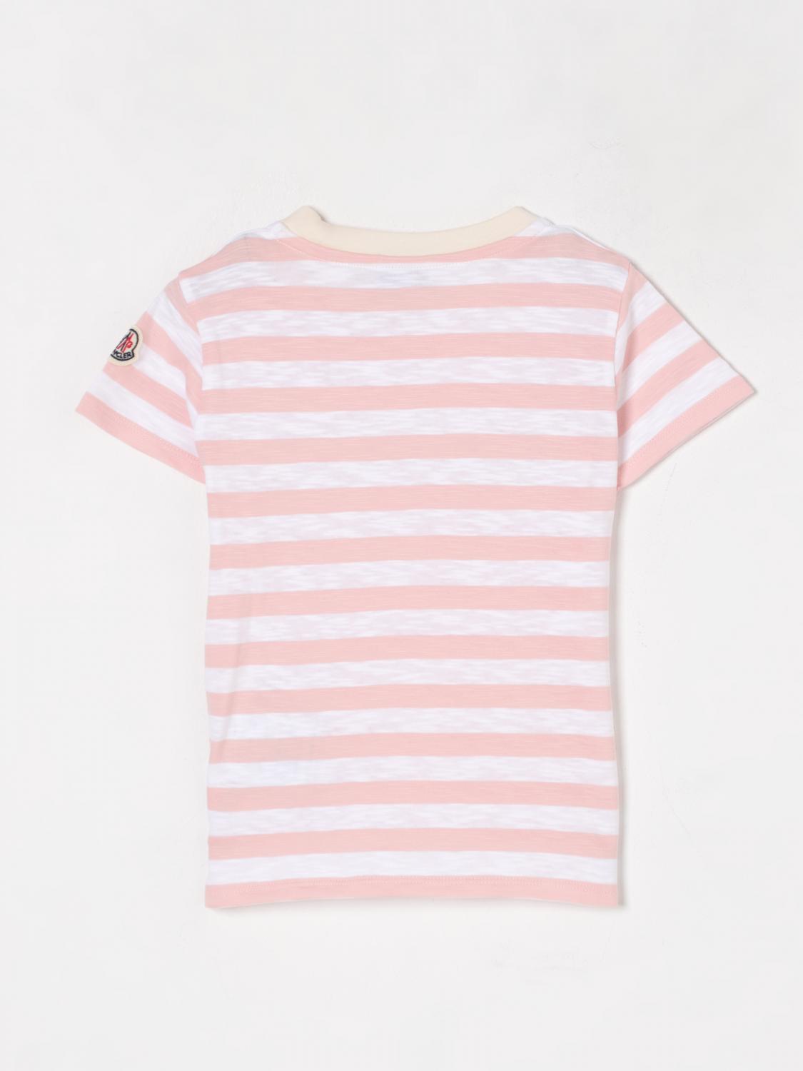 Moncler T Shirt Kids Pink