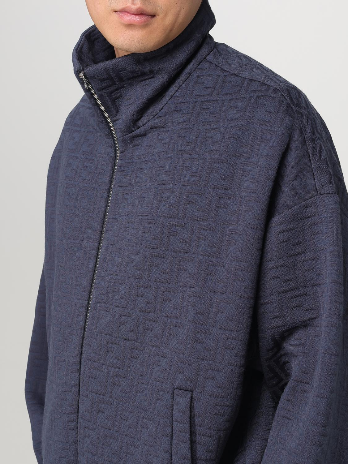 Fendi Jacket Men Blue