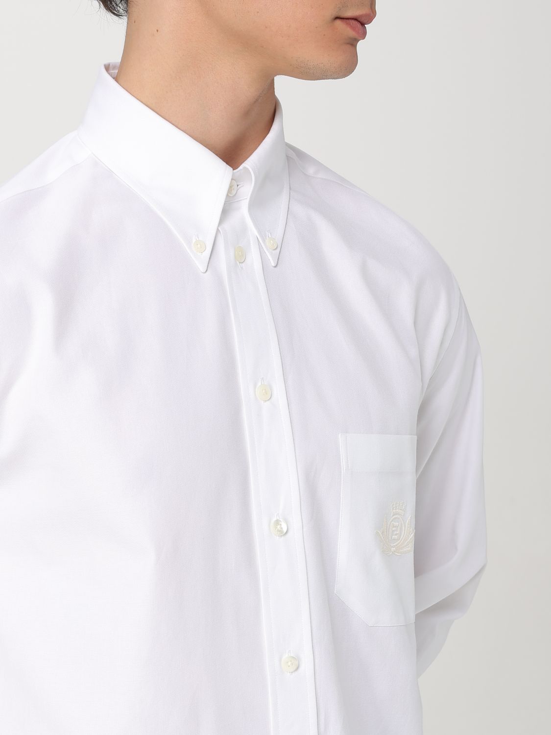 Fendi Shirt Men White