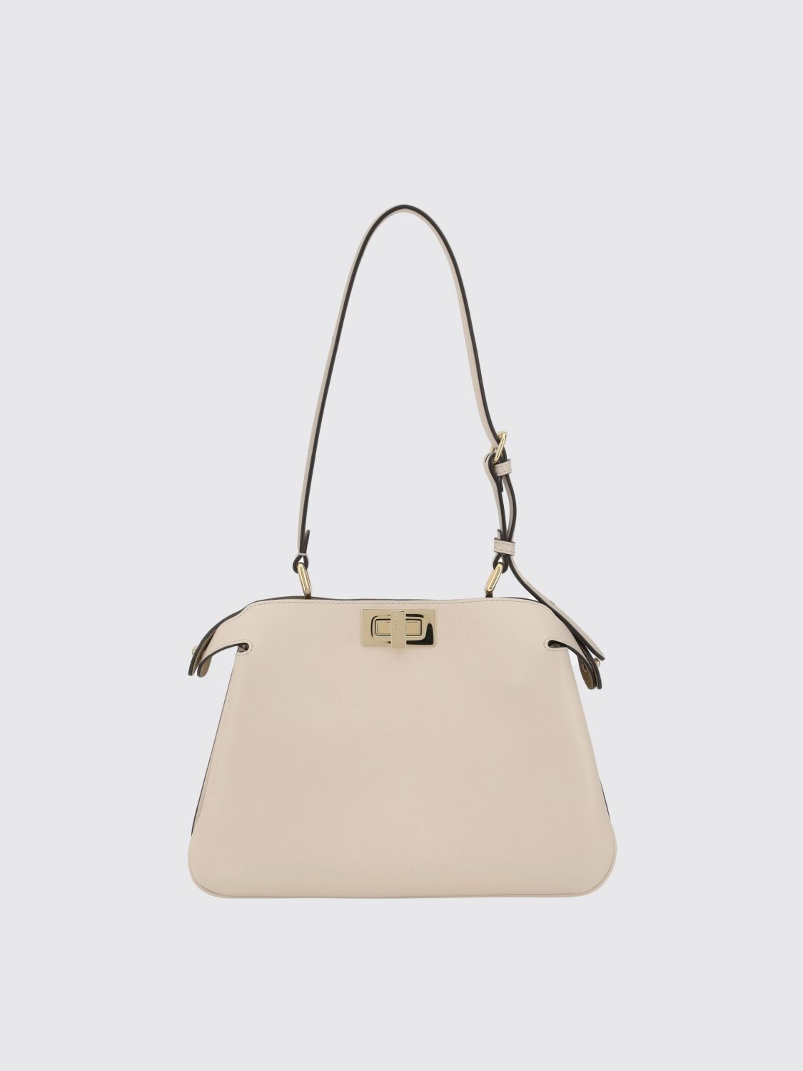 Fendi Shoulder Bag Woman Beige