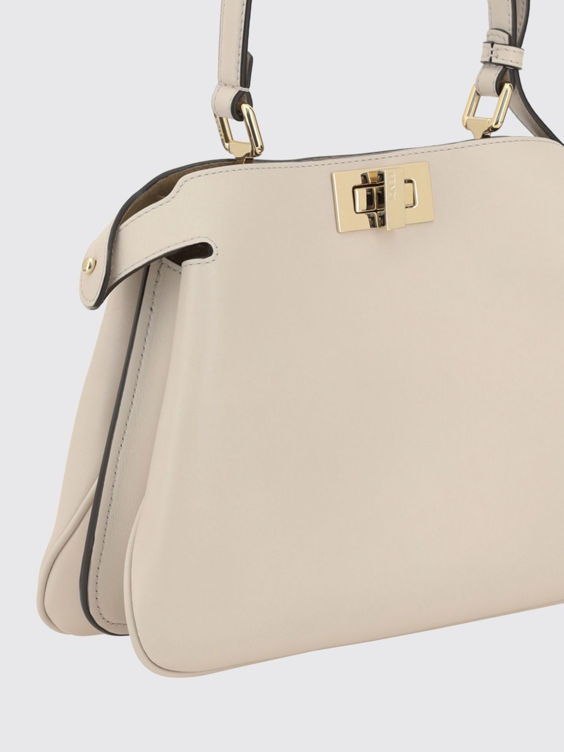 Fendi Shoulder Bag Woman Beige