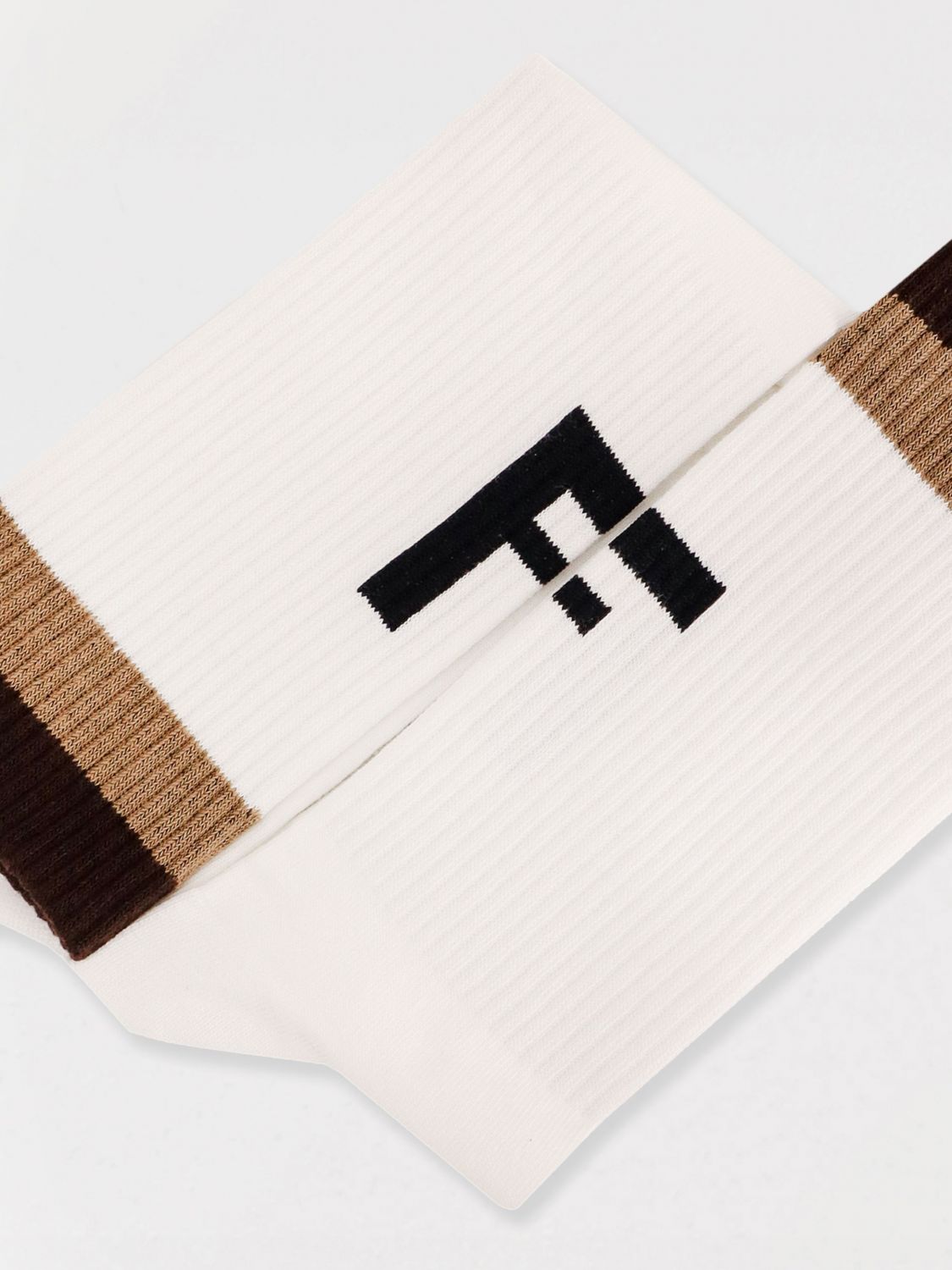 Fendi Socks Men Black