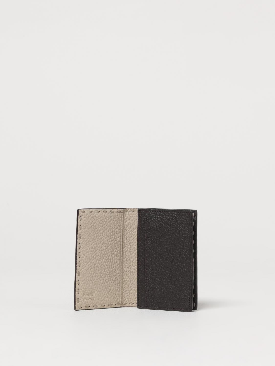 Fendi Wallet Men Brown