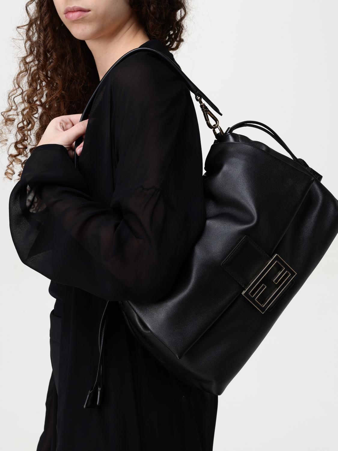 Fendi Shoulder Bag Woman Black
