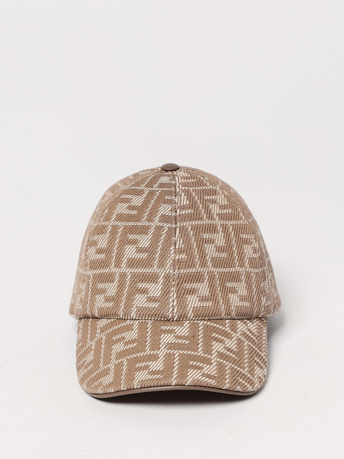 Fendi Hat Woman Beige